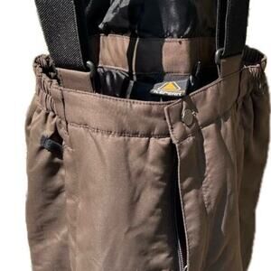 New 6-7 warm wind waterproof snow ski pants, brown